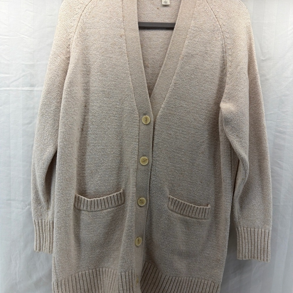 Treasure & Bond Cream‎ Button-Up Sweater